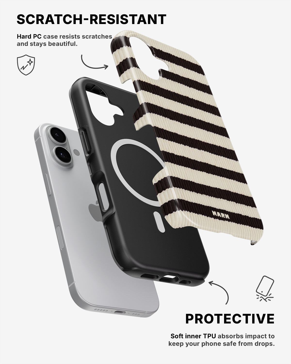 iPhone 16 Plus Tough Case – Seafarer - View 2