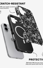 iPhone 16 Plus Tough Case – Midnight Lace - View 2