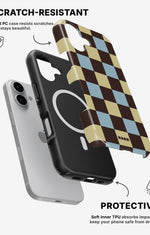 iPhone 16 Plus Tough Case – Butter Check - View 2
