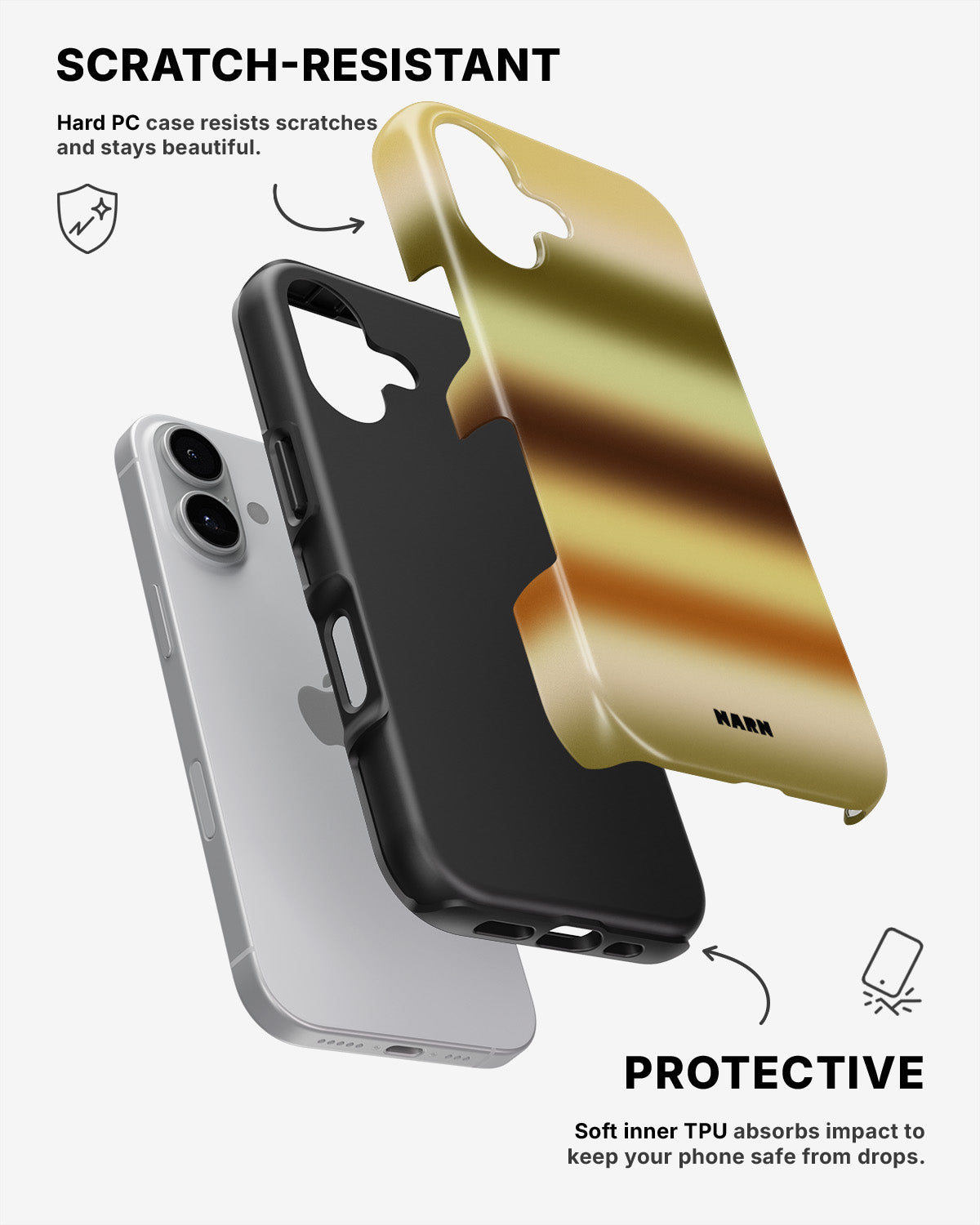 iPhone 16 Plus Tough Case – Pistachio - View 2