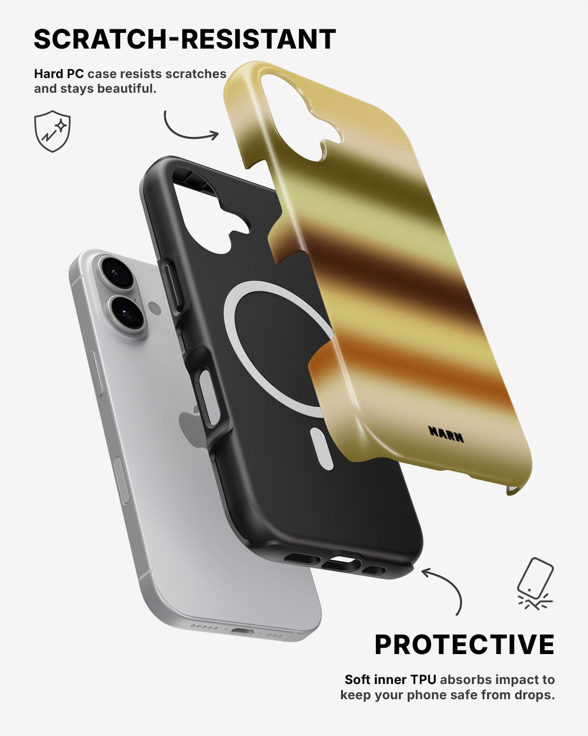 iPhone 16 Plus Tough Case – Pistachio - View 2