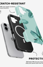 iPhone 16 Plus Tough Case – Sea Lily - View 2