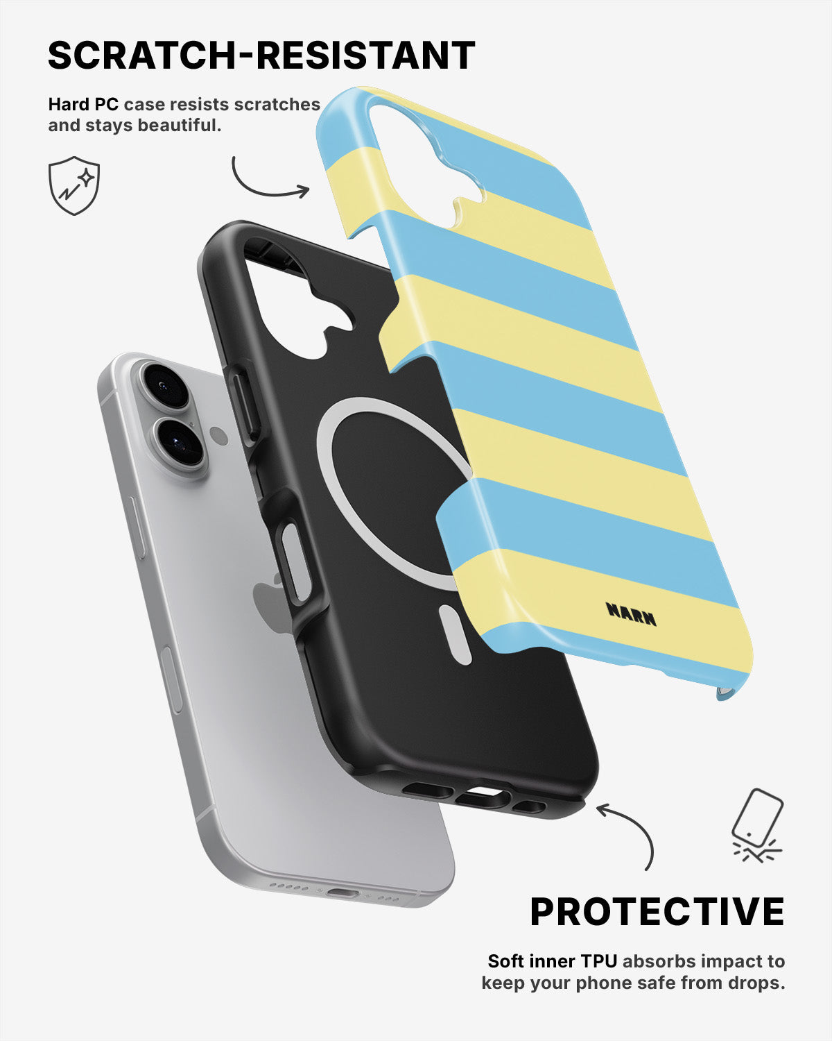 iPhone 16 Plus Tough Case – Beach Towel - View 2