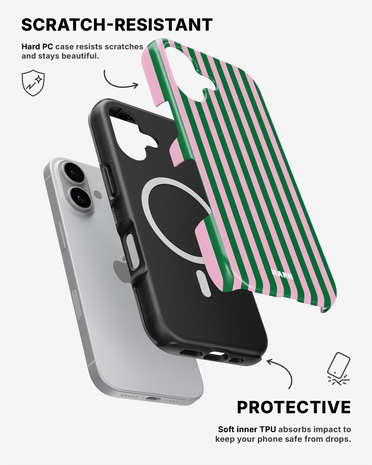 iPhone 16 Plus Tough Case – Gelato - View 2