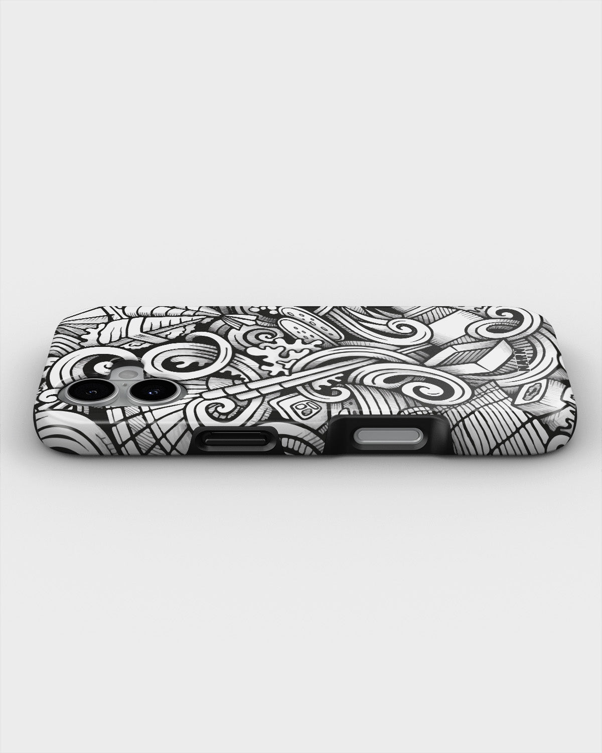 iPhone 16 Plus Tough Case – Japanese Pattern - View 3