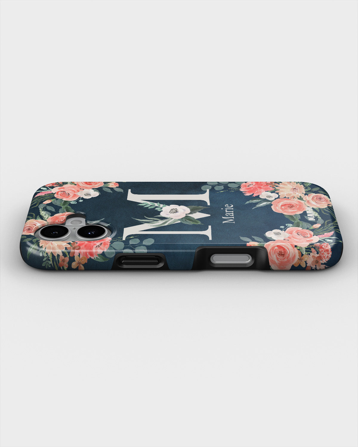 iPhone 16 Plus Tough Case – Custom - Floral - View 3