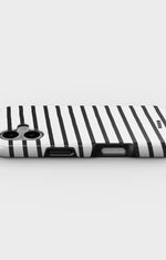 iPhone 16 Plus Tough Case – Black Stripes - View 3