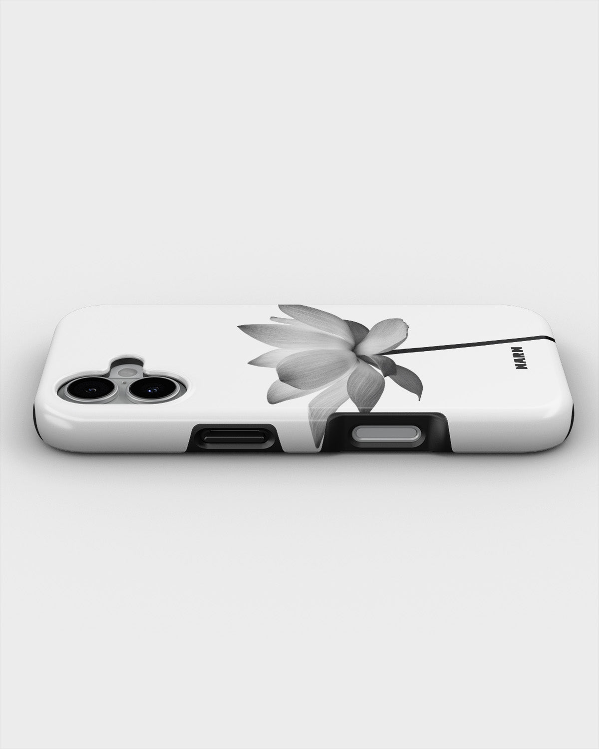 iPhone 16 Plus Tough Case – Lotus - View 3