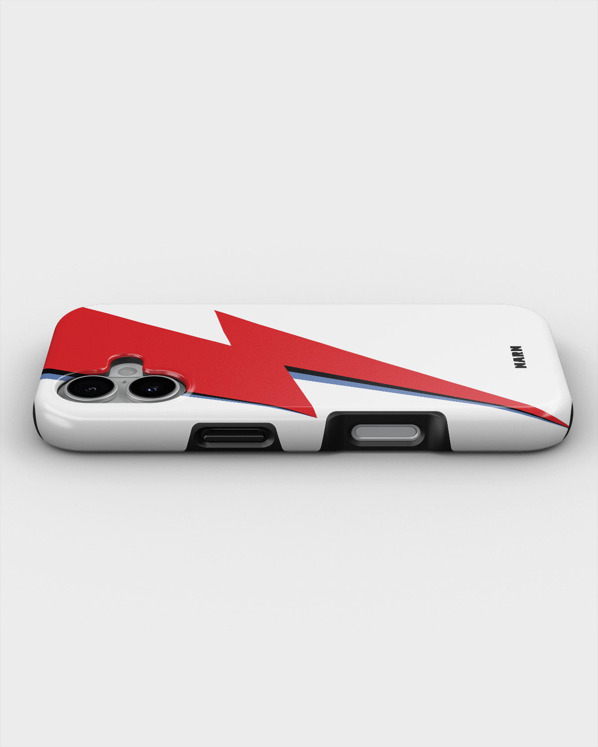 iPhone 16 Plus Tough Case – White Bowie  - View 3