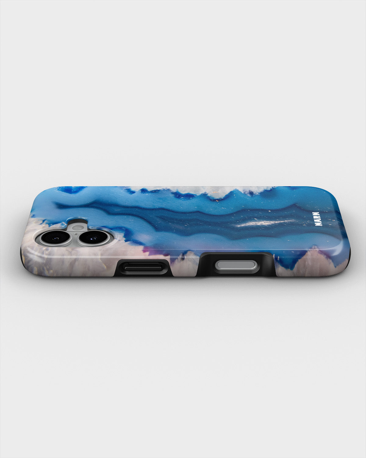 iPhone 16 Plus Tough Case – Blue Agate - View 3