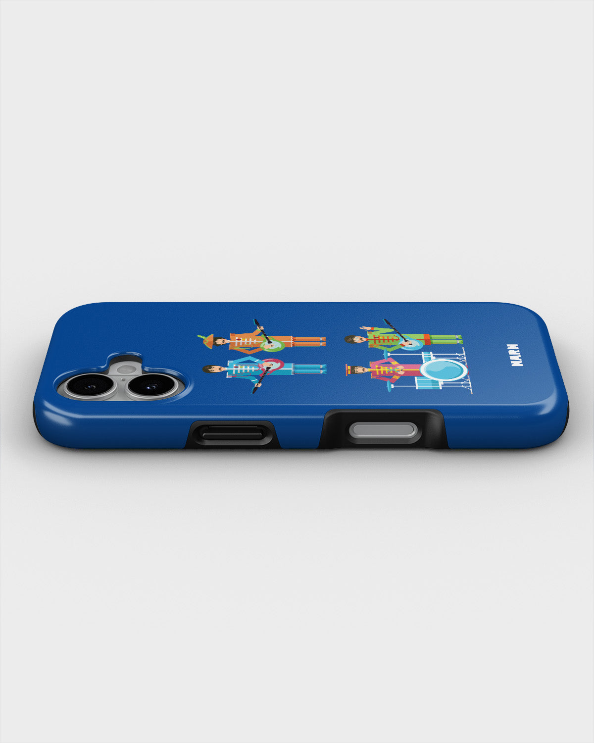 iPhone 16 Plus Tough Case – Beatles Blue - View 3