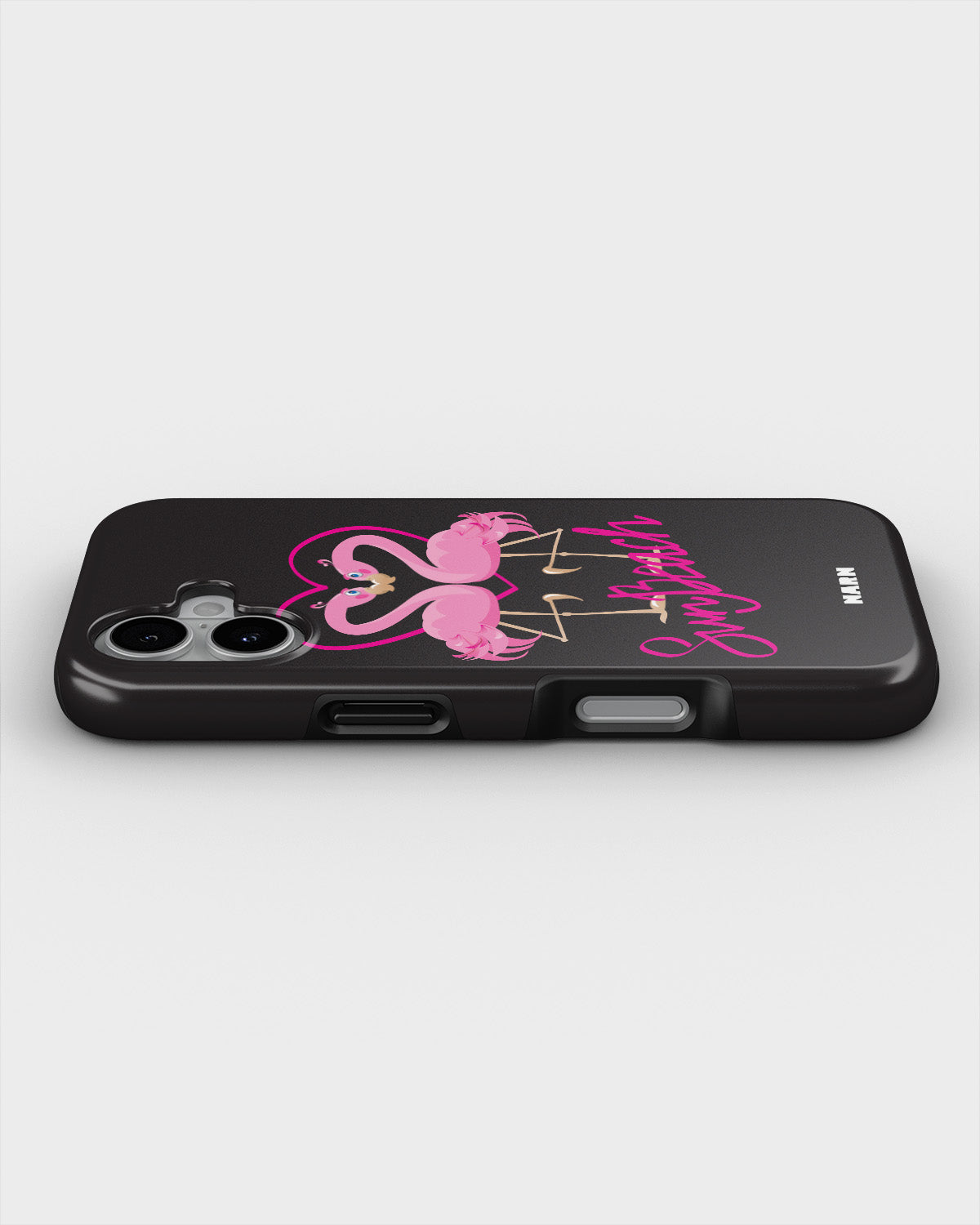 iPhone 16 Plus Tough Case – Beach Flamingo - View 3