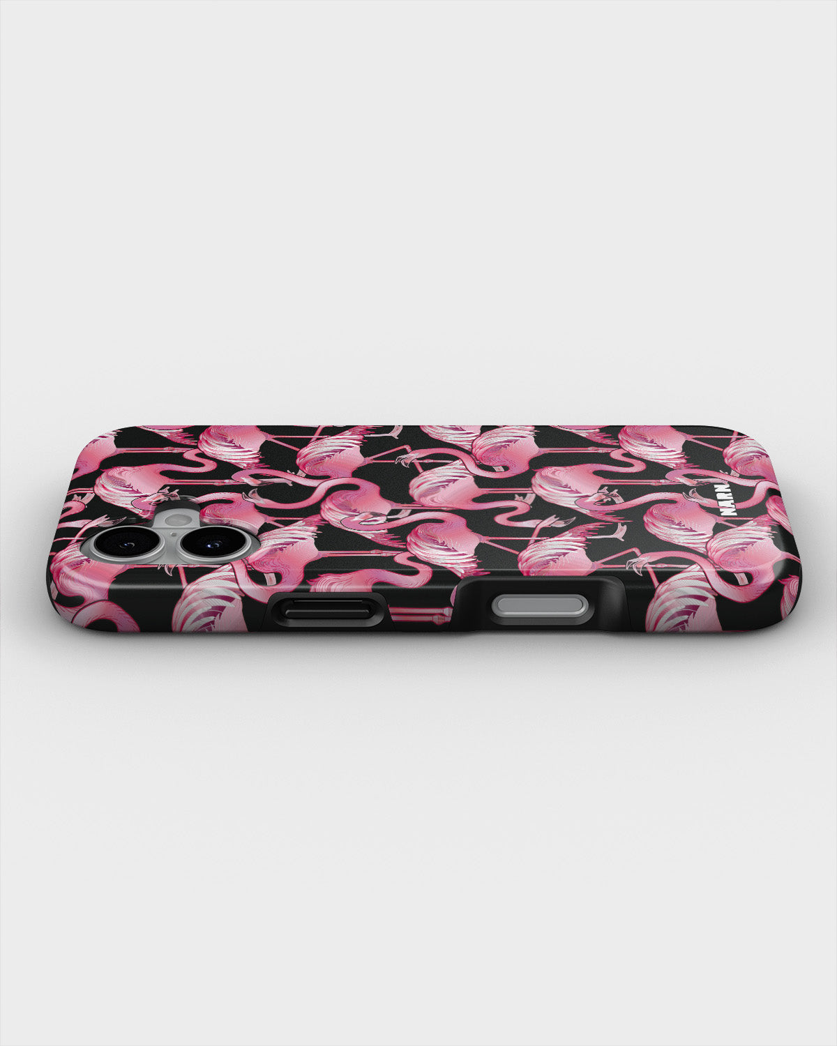 iPhone 16 Plus Tough Case – Flamingos - View 3