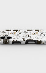 iPhone 16 Plus Tough Case – Cartoon Cats - View 3
