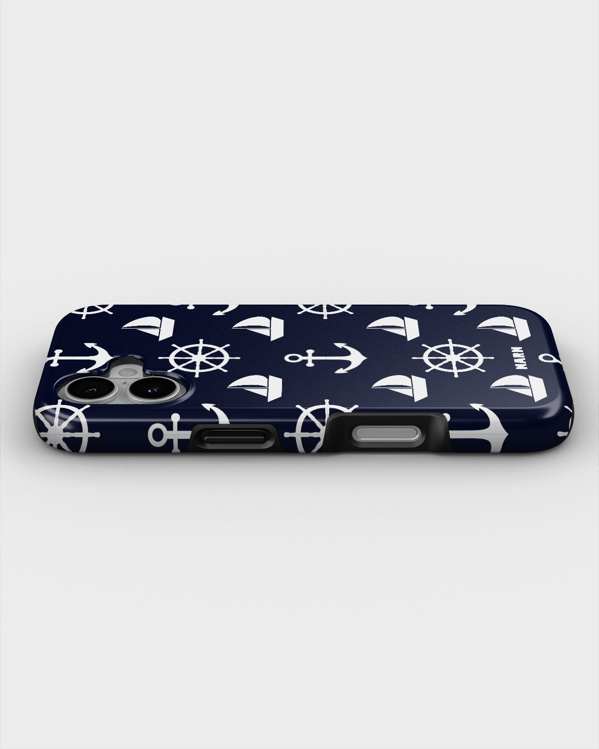 iPhone 16 Plus Tough Case – Deep Blue Voyage - View 3