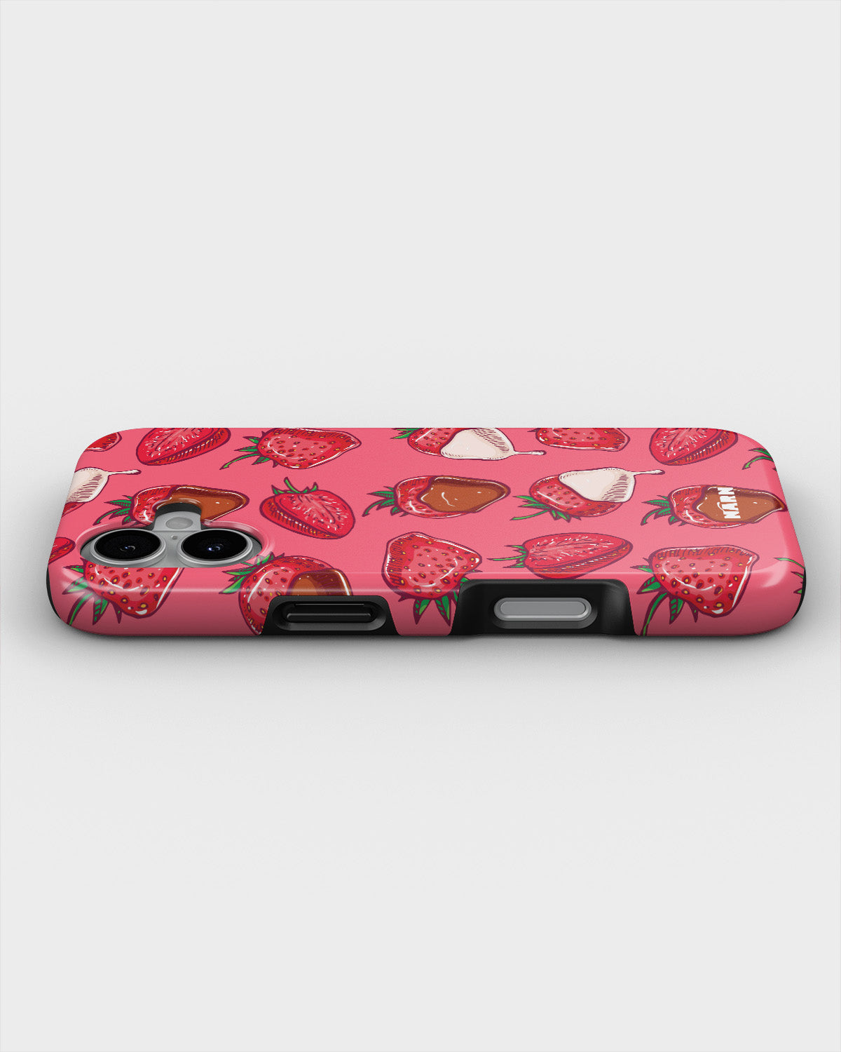 iPhone 16 Plus Tough Case – Strawberry Chocolate - View 3