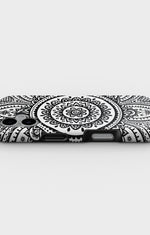 iPhone 16 Plus Tough Case – Henna Mandala - View 3