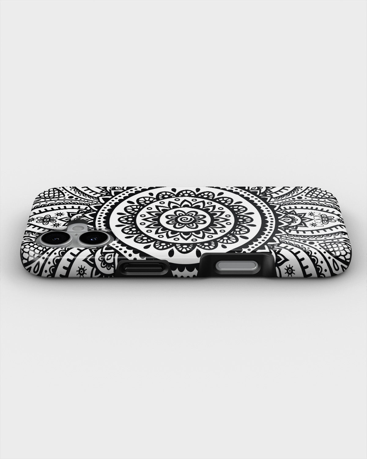 iPhone 16 Plus Tough Case – Henna Mandala - View 3