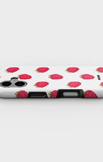 iPhone 16 Plus Tough Case – Raspberry Bliss - View 3