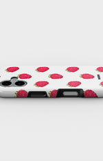 iPhone 16 Plus Tough Case – Raspberry Bliss - View 3