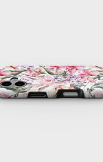 iPhone 16 Plus Tough Case – Watercolor Flowers - View 3