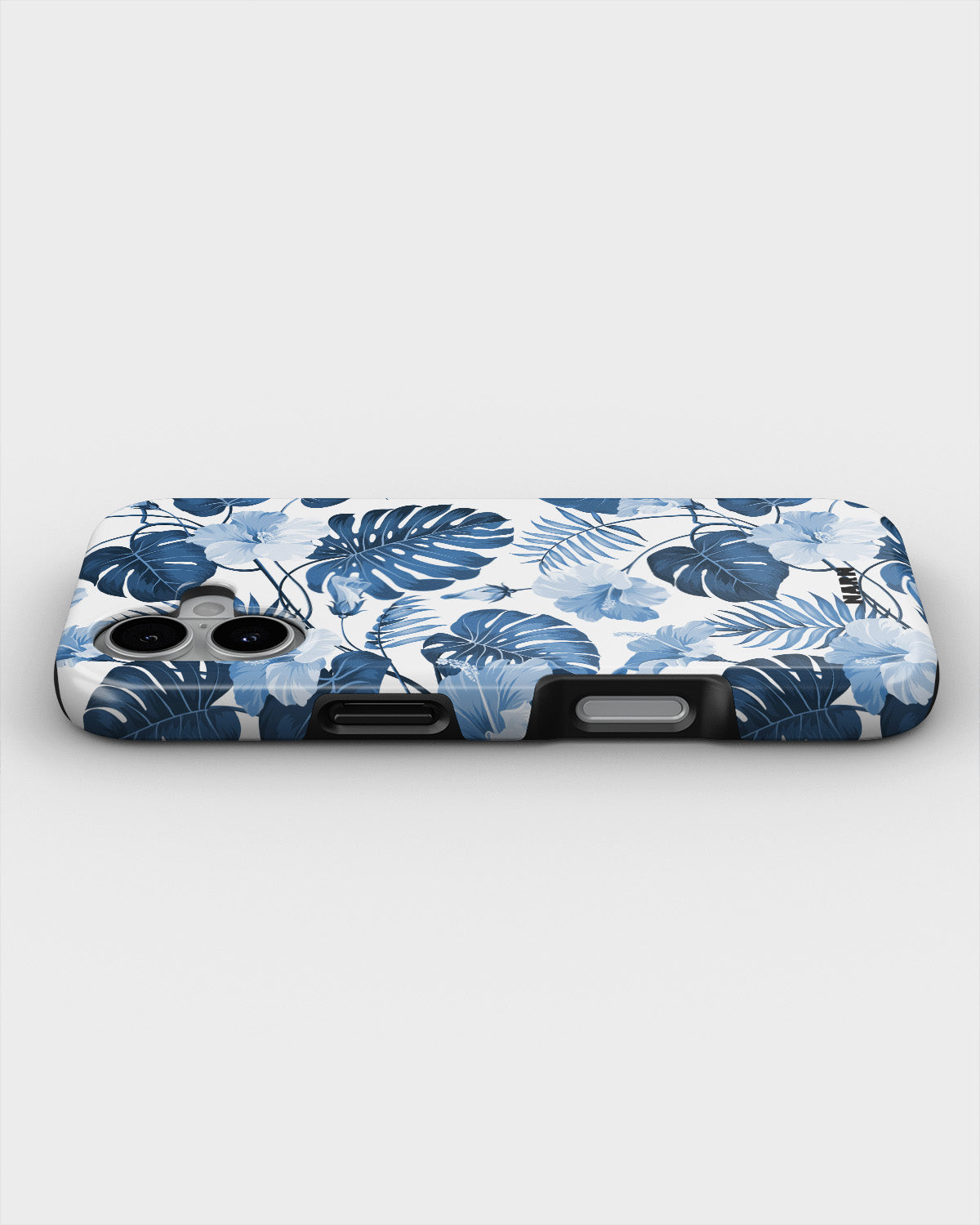 iPhone 16 Plus Tough Case – Blue Tropics - View 3