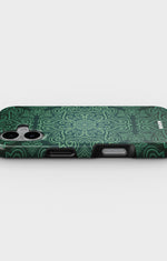 iPhone 16 Plus Tough Case – Retro Forest - View 3