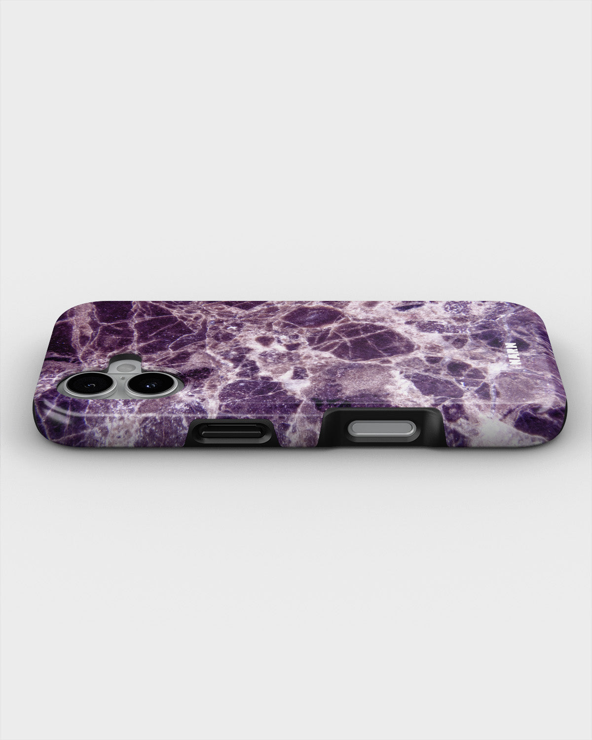 iPhone 16 Plus Tough Case – Purple Marble - View 3