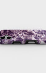 iPhone 16 Plus Tough Case – Purple Marble - View 3