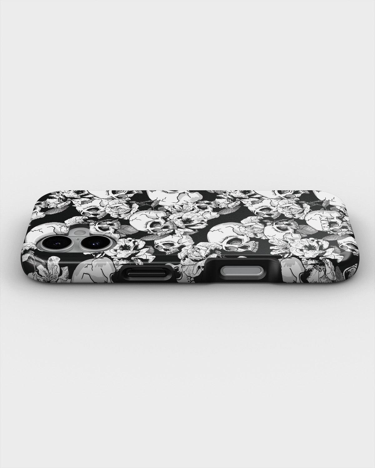 iPhone 16 Plus Tough Case – Skull Garden - View 3