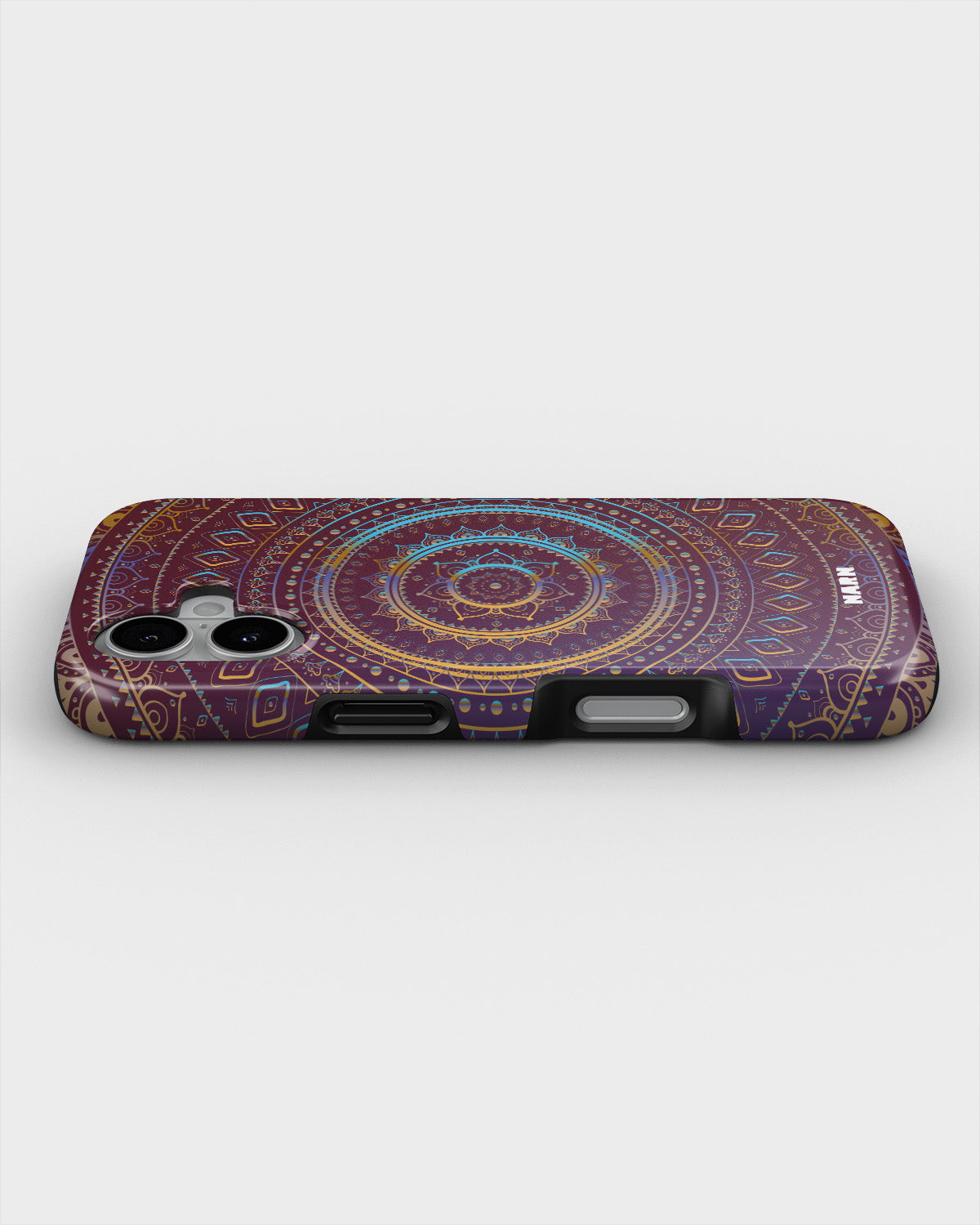 iPhone 16 Plus Tough Case – Royal Mandala - View 3