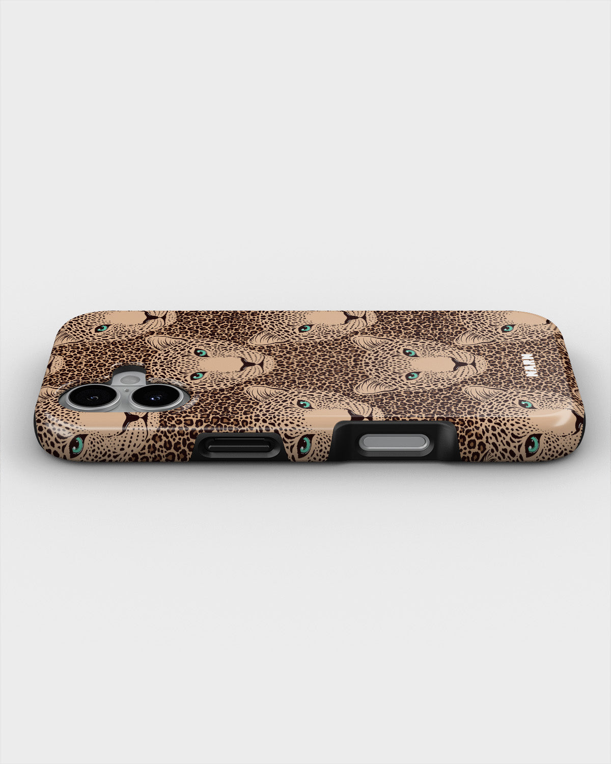 iPhone 16 Plus Tough Case – Leopard Gaze - View 3