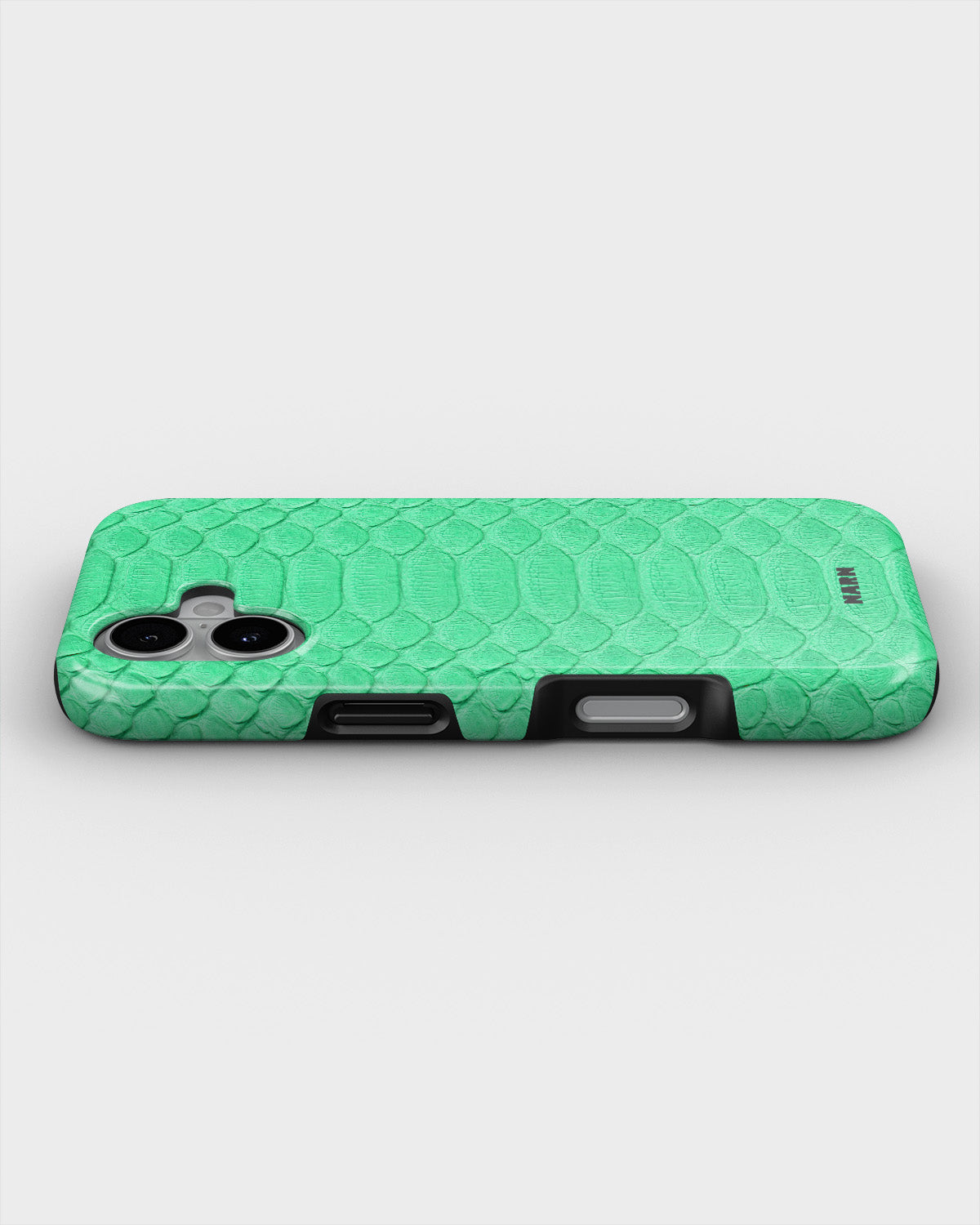 iPhone 16 Plus Tough Case – Turquoise Snake - View 3