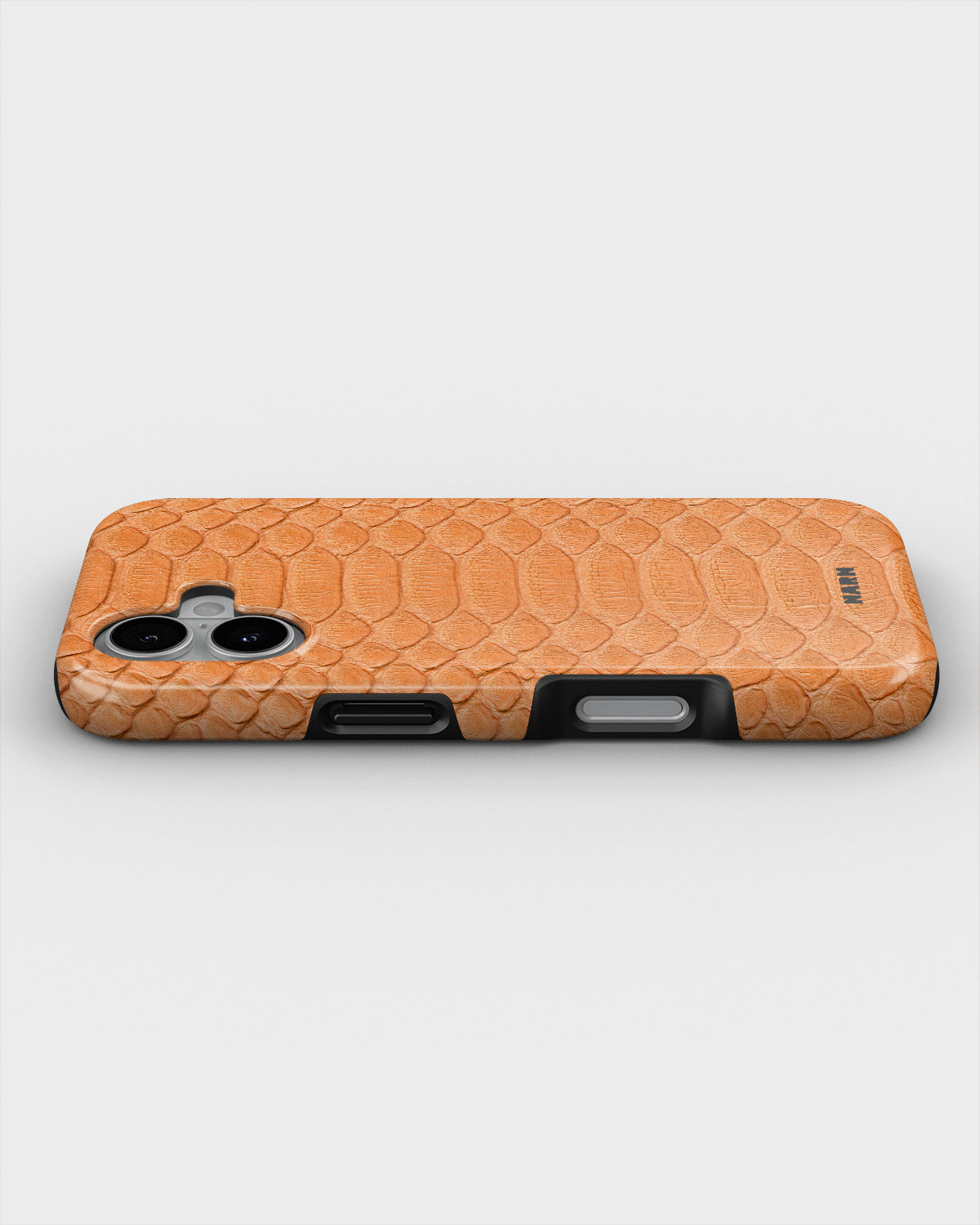 iPhone 16 Plus Tough Case – Orange Snake - View 3
