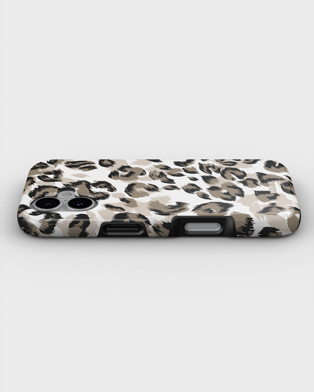 iPhone 16 Plus Tough Case – Snow Leopard - View 3