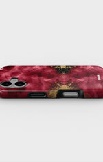iPhone 16 Plus Tough Case – Burgendy Shimmer - View 3