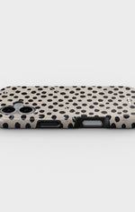iPhone 16 Plus Tough Case – Marble Dots - View 3
