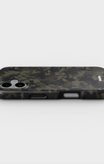 iPhone 16 Plus Tough Case – Jungle Green Camo - View 3