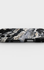 iPhone 16 Plus Tough Case – Dark Swirl - View 3
