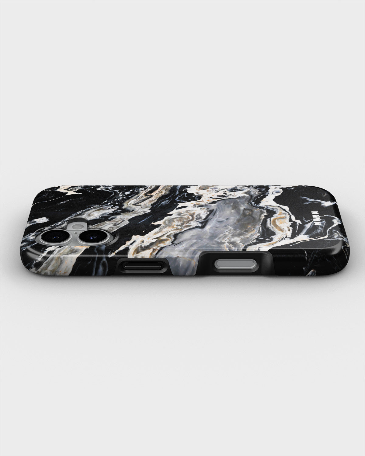 iPhone 16 Plus Tough Case – Dark Swirl - View 3
