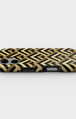 iPhone 16 Plus Tough Case – Goldline - View 3