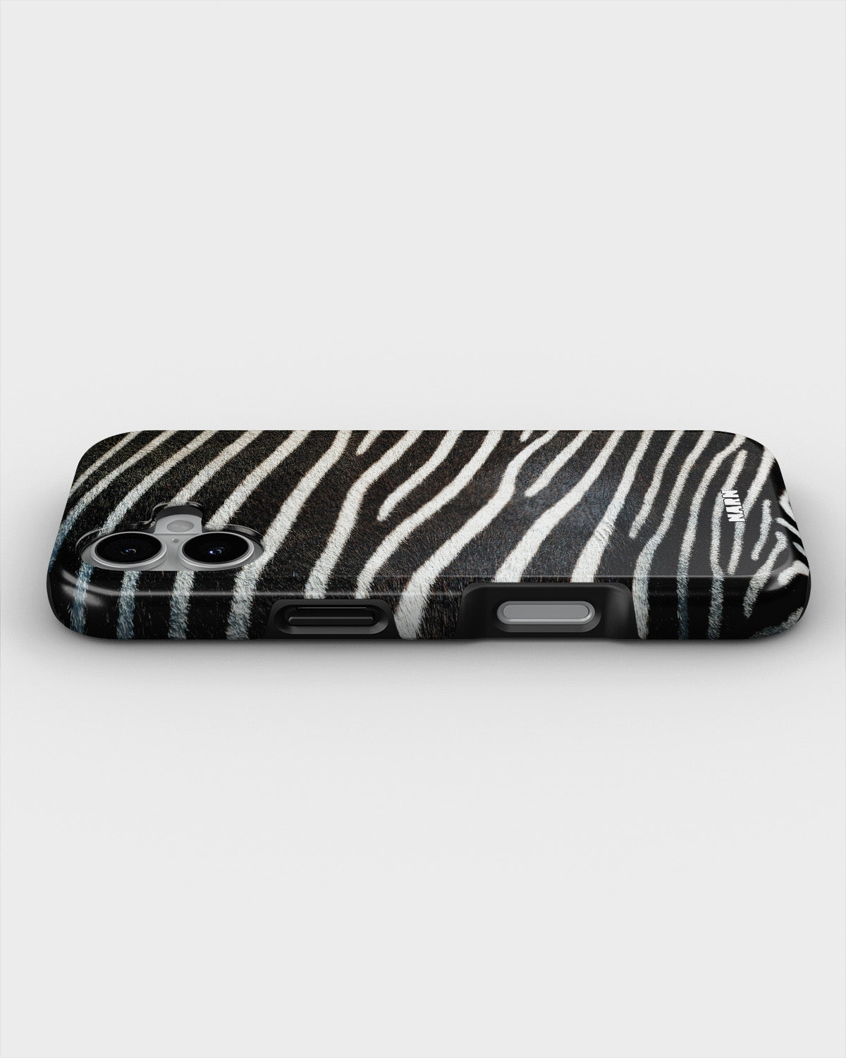 iPhone 16 Plus Tough Case – Zebra Stripe - View 3