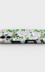 iPhone 16 Plus Tough Case – White Bloom - View 3