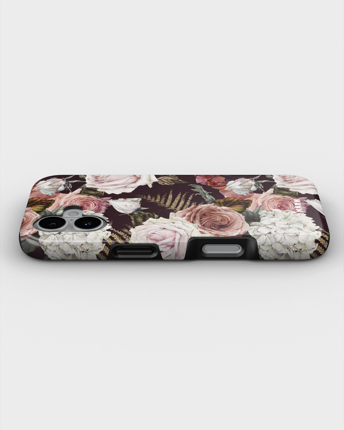 iPhone 16 Plus Tough Case – Midnight Roses - View 3