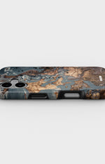 iPhone 16 Plus Tough Case – Molten Gold - View 3