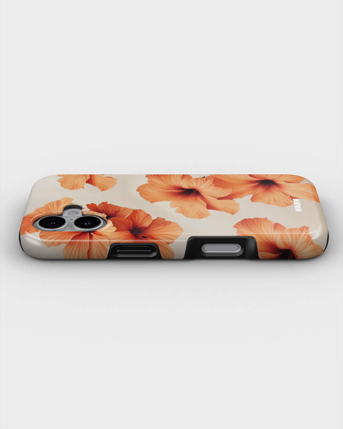 iPhone 16 Plus Tough Case – Hibiscus Dreams - View 3