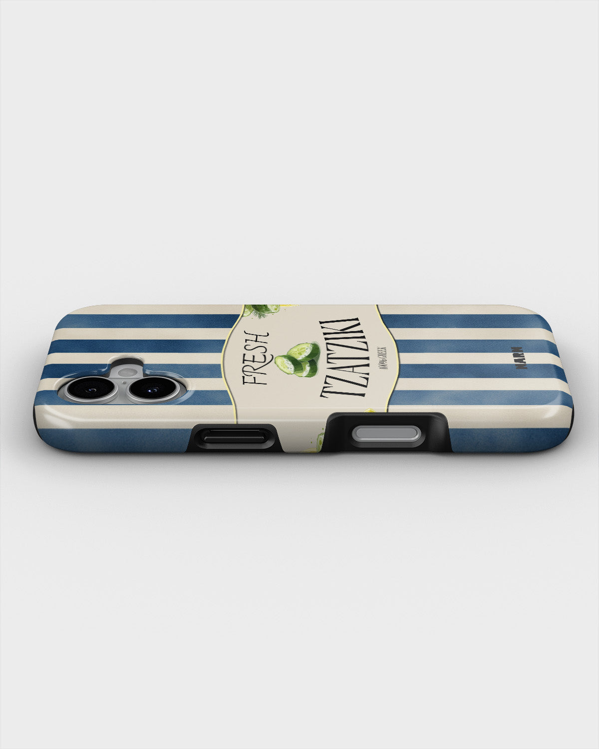 iPhone 16 Plus Tough Case – Greek Blues - View 3