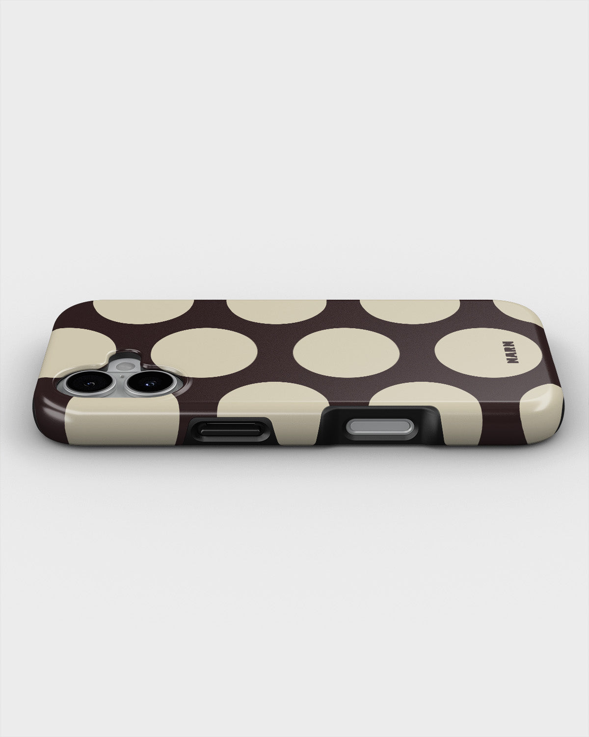 iPhone 16 Plus Tough Case – Bold Dots - View 3