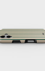 iPhone 16 Plus Tough Case – Evergreen Stripe - View 3