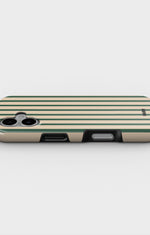 iPhone 16 Plus Tough Case – Evergreen Stripe - View 3